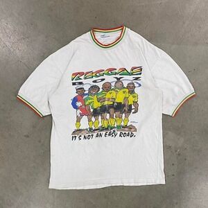 Vintage Jamaica Soccer Reggae Boyz Jus Kool Collection 1994 World Cup Shirt XL